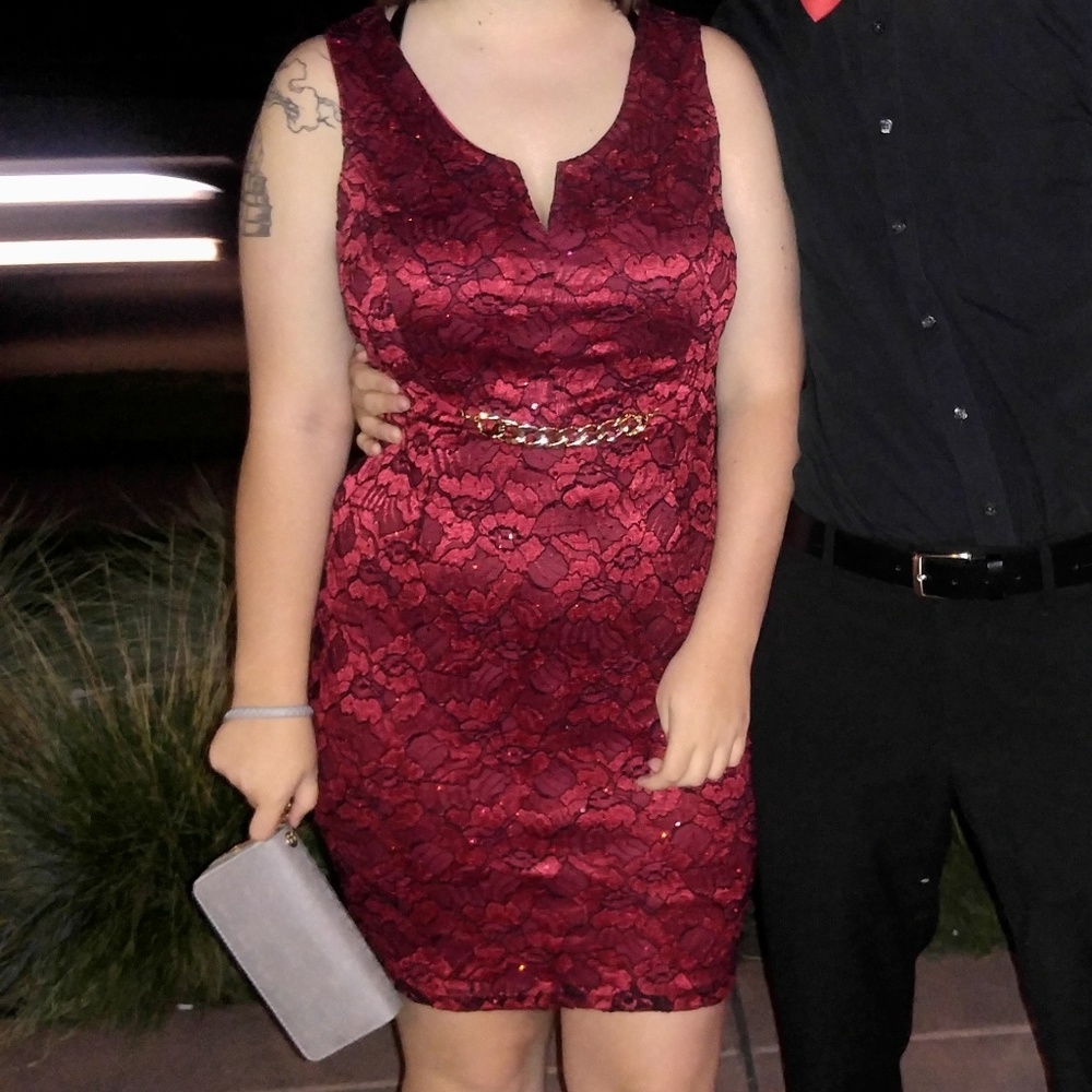 Red Cocktail Dress